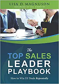 'Top Sales leader playbook' book image