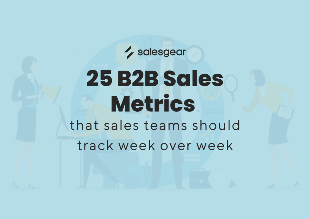Featured image- b2b sales metrics