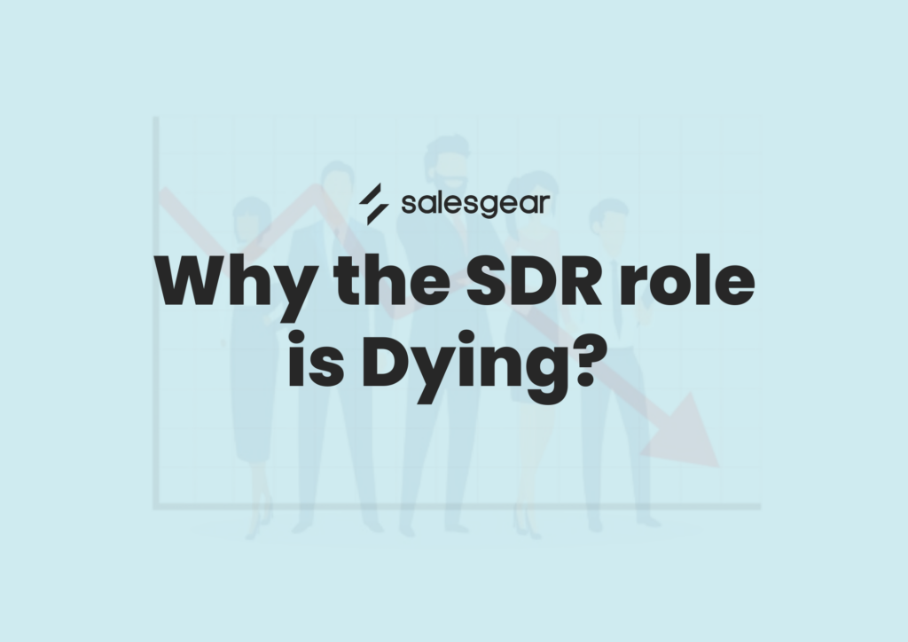 Featured image- sdr role is dying