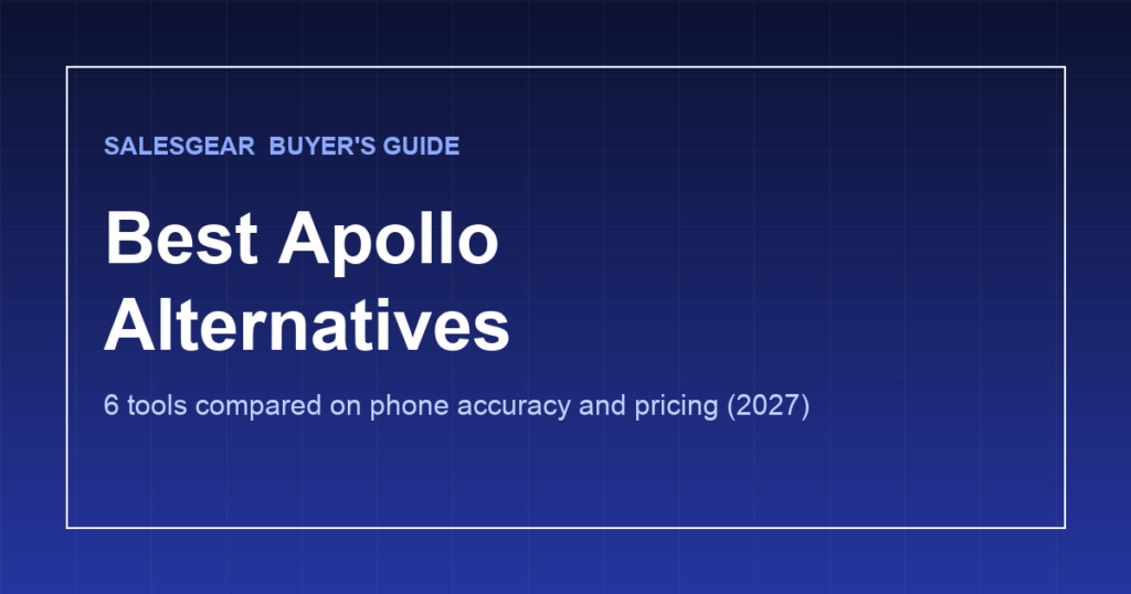 Best Apollo alternatives compared for 2027