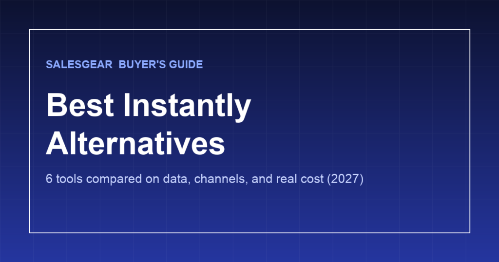 Best Instantly alternatives compared for 2027